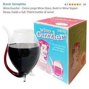 NWOT Wino Guzzler